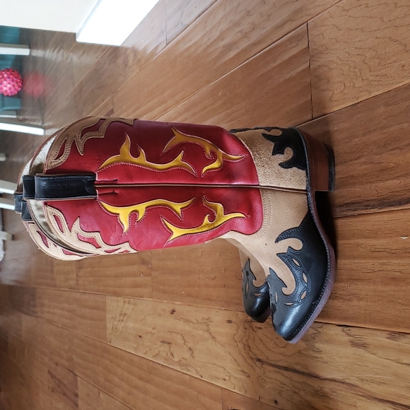 Boulet Cowboy Boots - Picture 2 of 4